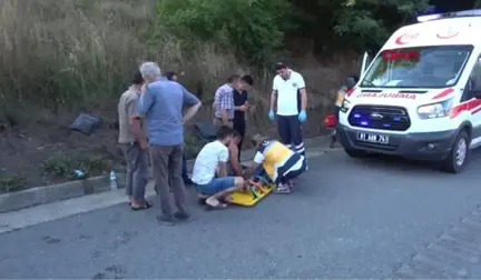 DÜZCE Tankere çarpan otomobilin sürücüsü öldü, oğlu yaralı