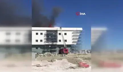 Isparta Kara Havacılık Okulu'ndaki yangın söndürüldü