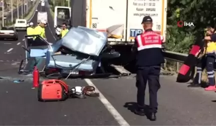 Manisa'da kahreden kaza...Genç çift ve bebekleri kazada can verdi