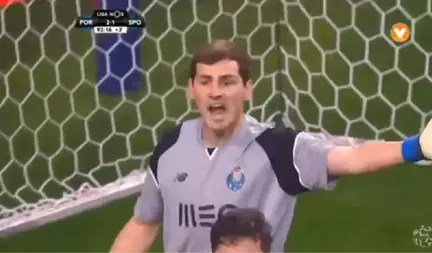 Casillas'ın Sporting Maçında Son Dakika Kurtarışı Geceye Damgasını Vurdu