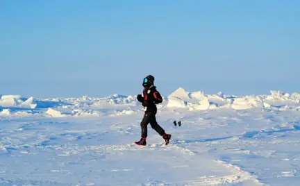 Kutuplarda Maraton Koşan Ilk Türk Atlet Oldu