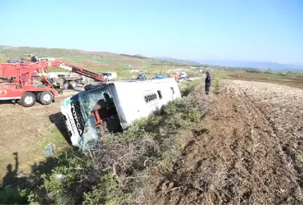 Çorum'da Otobüs Devrildi: 1 Ölü, 38 Yaralı