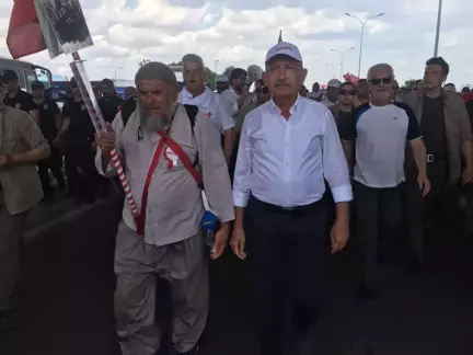 Kılıçdaroğlu İle İstanbul'a Yürüyen Veysel Kılıç Gözaltına Alındı