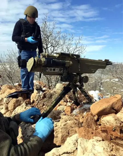 Mardin - Nusaybin'de PKK'ya Ait Ilk Kez Anti Tank Füzesi Ele Geçirildi