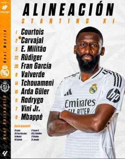ARDA GÜLER CANLI İZLE! Real Madrid Valladolid maçı 'Arda Güler ilk 11' CANLI- ŞİFRESİZ – HD izle!