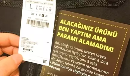 Zara, İşçilerin Parasını Hala Ödemedi