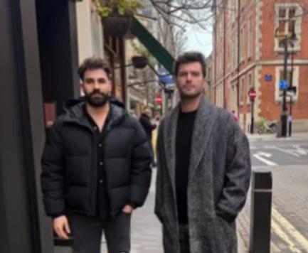 Kıvanç Tatlıtuğ'un Londra sokaklarında hayranıyla karşılaştığı anlar ilgi gördü