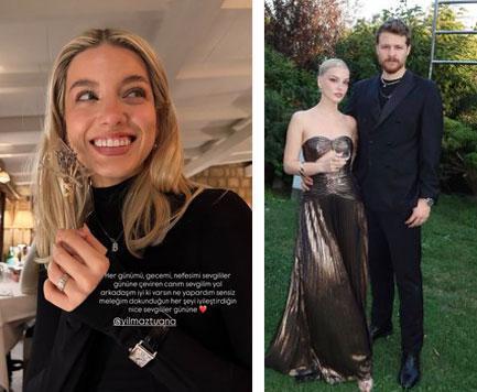 Ünlü isimlerden Sevgililer Günü paylaşımları: Çiçekler ve mesajlar eksik olmadı