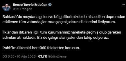 Balıkesir'de 6.1 büyüklüğünde deprem! İstanbul dahil birçok ilde hissedildi