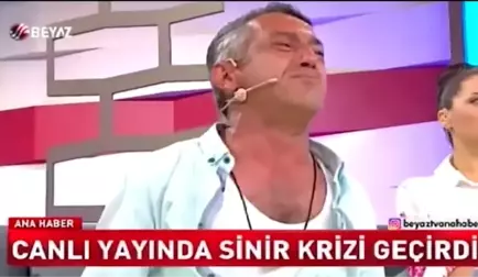 Eşini İkna Edemeyen Koca, Canlı Yayında Sinir Krizi Geçirdi