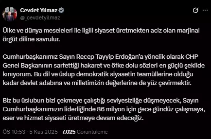 AK Parti Sözcüsü Çelik'ten Özgür Özel'e sert tepki: En net karşılığı vereceğiz