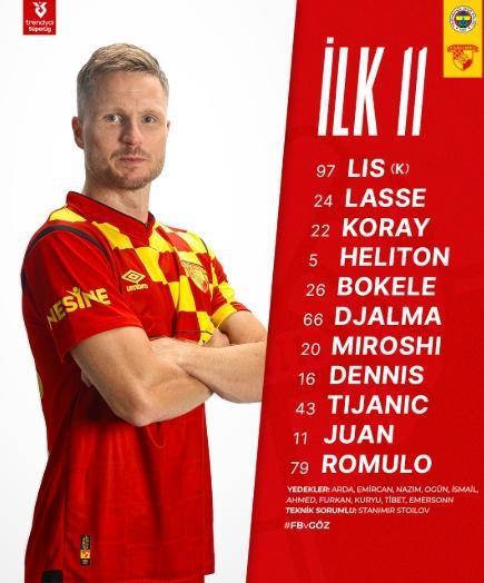 Fenerbahçe Göztepe CANLI izle! (ŞİFRESİZ) Fenerbahçe Göztepe maçı hangi kanalda, canlı yayın nerede ve nasıl izlenir?