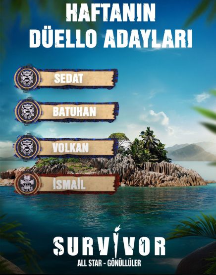 Survivor eleme adayları kim? 16 Mayıs Perşembe Survivor'da potada kimler var?