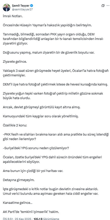 İmralı görüşmesine ilişkin heyet ve İmralı görüntüsü