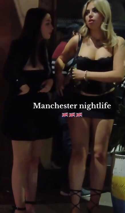 İngiltere'ed eğlenen kadınları gizliden videoya alan TikTok kullanıcısı tepki çekti