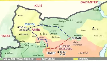 Suriye'de İlk! ÖSO ile Rejim Birbirine Yol Verdi, Sınır Kapısı Kuruldu