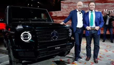 Detroit Otomobil Fuarının Yıldızı Mercedes G Serisi Oldu