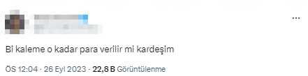 Ünlü markanın sattığı kalemin fiyatı dudak uçuklatıyor!