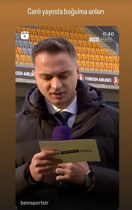 BeIN SPORTS muhabiri Nezih Akşener, önemli maç öncesinde yaşadığı komik olayı anlattı.