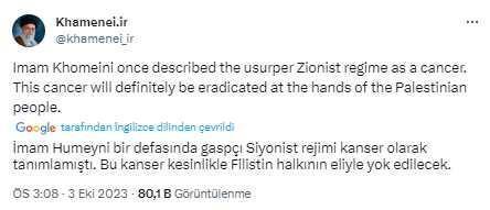 İsrail Cumhurbaşkanı Herzog, Hamas'ın operasyonundan İran'ı sorumlu tuttu: Emri oradan aldılar