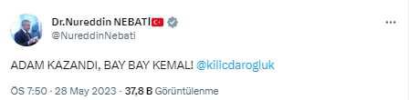 Sandıkların büyük çoğunluğu açıldı, 'Erdoğan kazandı' paylaşımları peş peşe geliyor