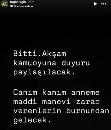 Güllü'nün oğlunun sabrı tükenmiş! 'Bitti' diyerek saat verdi