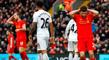 İngiltere Ligi'nde Swansea, Liverpool'u 3-2 Yendi