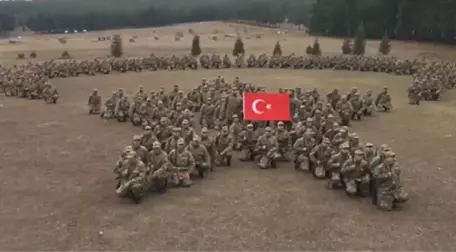 El Bab Şehidi Üsteğmen Koçoğlu'nun Birliğinden Anlamlı Video