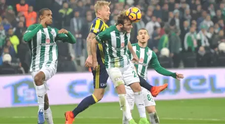 Fenerbahçe, Bursaspor'la 1-1 Berabere Kaldı