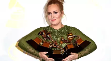 59. Grammy Ödülleri Sahiplerini Bulurken Adele Geceye Damga Vurdu