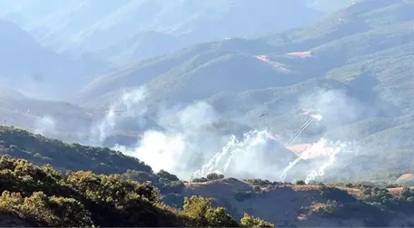 Türk Jetleri Amanos Dağlarındaki Teröristlere Bomba Yağdırdı