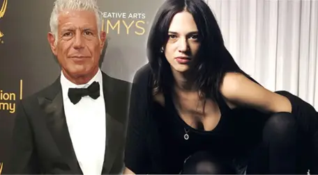 Yazar Anthony Bourdain, Oyuncu Asia Argento ile Öpüşürken Görüntülendi