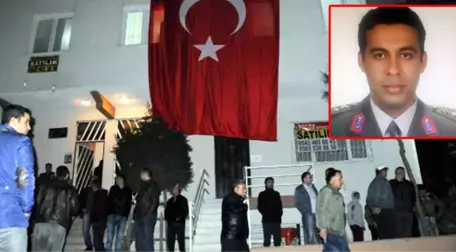 Gaziantepli Şehit Yüzbaşı Fuat Oğuzcan'ın Baba Evine Ateş Düştü