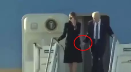 First Lady, Trump'ın Elini Yine Boş Bıraktı