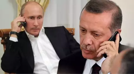 Putin, Türk Akımı Çalışmalarının Devam Ettiği Gemiden Erdoğan'a Bilgi Verdi