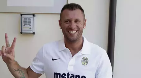 8 Gün Önce Hellas Verona'ya İmza Atan Cassano, Futbolu Bıraktı