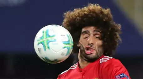 Yüzüne Top Çarpan Futbolcu Fellaini'nin Fotoğrafı Herkesi Güldürdü