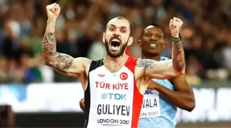 Ramil Guliyev, 200 Metre Dünya Şampiyonası'nda Şampiyon Olan 2. Beyaz Atlet Oldu