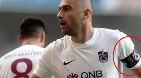 Trabzonsporlu Burak Yılmaz'ın Pazubandında, Efsane Kaptanların İsimleri Yer Alıyor