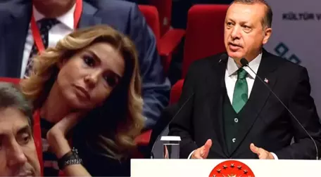 Sırra Kadem Basan Gülben Ergen, Erdoğan'ın Katıldığı Tanıtımda Ortaya Çıktı