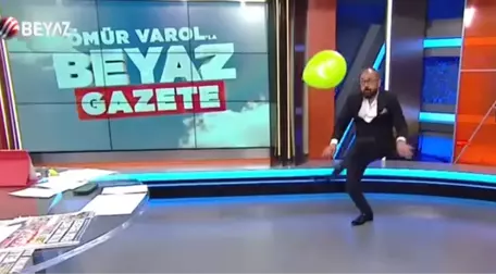 Ömür Varol, Canlı Yayında Balonla Rövaşata Denedi