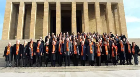 Galatasaray Heyeti Anıtkabir'de