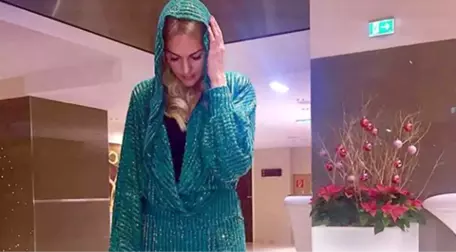 Meryem Uzerli, Viyana'da Giydiği ve Vücudunu Tamamen Örten Kıyafetiyle Şaşırttı