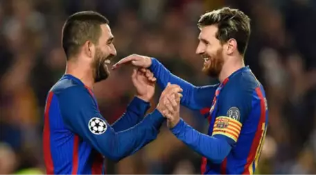 Messi'den Arda Turan Mesajı: Sana Bol Şans Diliyorum