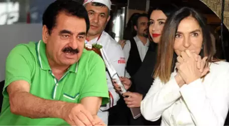 İbrahim Tatlıses, Eski Eşi Derya Tuna'ya Çiğköfteden Yapılmış Pasta Gönderdi