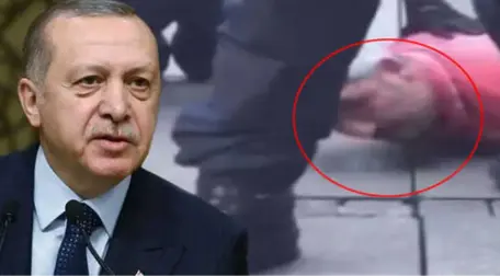 PKK'lılara Tepki Gösterdiği İçin Alman Polisinin Ayaklarıyla Ezdiği Türk'e Erdoğan'dan Telefon