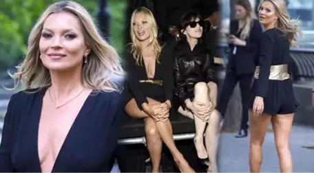 Kate Moss Verdiği Pozla Defilenin Önüne Geçti