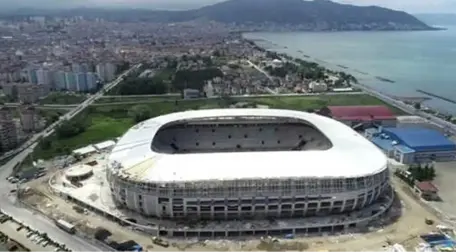 Ordu Stadının Yüzde 80'i Bitti, Eylül'de Açılıyor