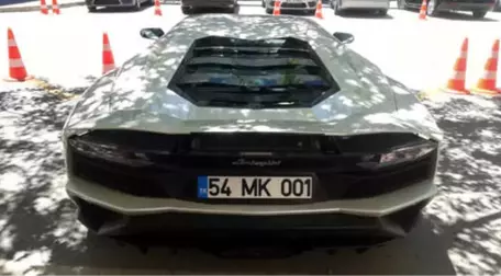 AK Parti Sakarya Milletvekili Kenan Sofuoğlu Meclis'e Lamborghini ile Geldi