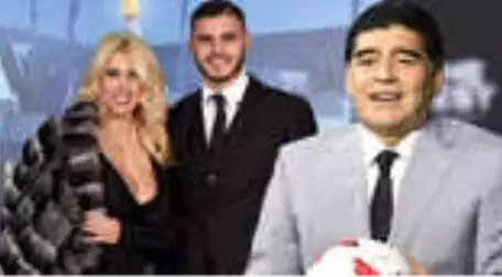 Mauro Icardi'nin Karısı Wanda Nara, Diego Maradona İle Aşk Yaşıyor